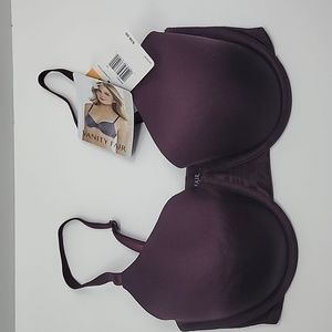34DD Vanity Fair underwire bra color Plum style #75273 New with tags-
